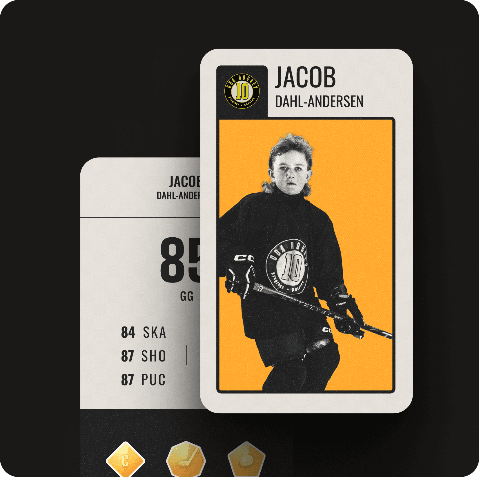 Your digital player card